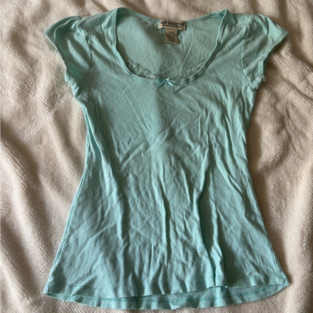 Aqua Short Sleeve Tee